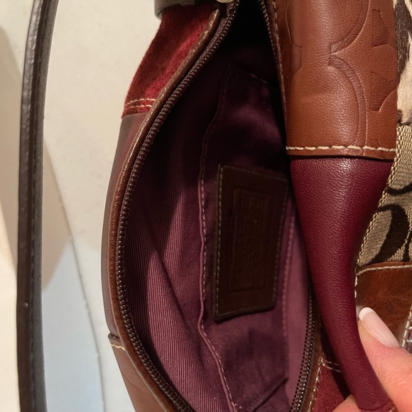 Coach Small patchwork leather bag, limited edition. - Picture 5 of 6